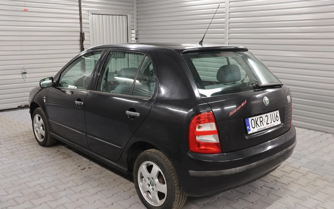 Skoda Fabia cena 4400 przebieg: 212000, rok produkcji 2003 z Orzysz małe 106